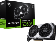 Видео карти MSI GeForce RTX 5060 Ti 8G VENTUS 2X CLASSIC