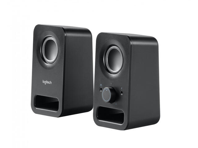 Колони Logitech Z150 Midnight black, с нарушена опаковка
