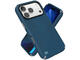 Калъфи Speck iPhone 17 Pro, Presidio2 Grip, MagSafe, Deep Sea/Silver Metallic