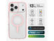 Калъфи Gear4 Cases Santa Cruz Snap Apple iPhone 17 Pro Max, Pink Sorbet