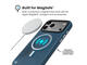 Калъфи Speck iPhone 17 Pro Max, Presidio2 Grip, MagSafe, Deep Sea/Silver Metallic