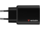 Зарядни устройства Verbatim Essentials GaN Wall Charger