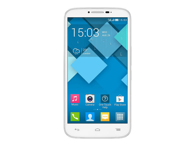 Смартфони Alcatel OneTouch Pop C9 4GB, бял цвят