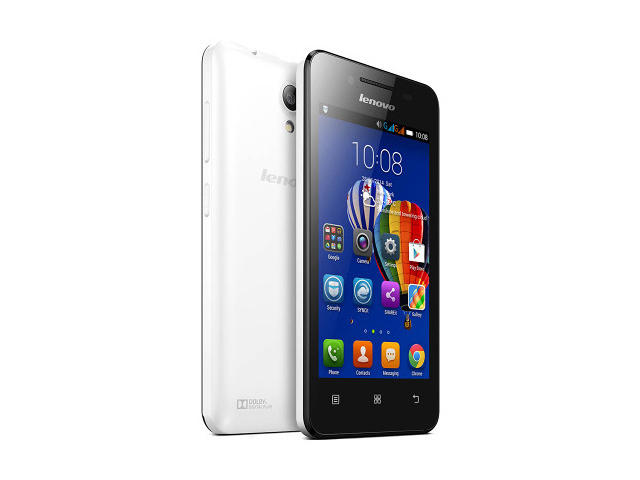 Смартфони Lenovo A319 4GB, бял цвят, две SIM карти