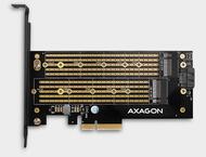 Кабели и Адаптери AXAGON PCEM2-D PCI-E 16x - M.2 SSD NVMe