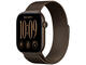 Aluminum, Dark Bronze, Milanese Loop, S/M
