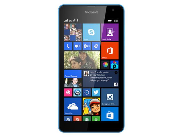 Смартфони Microsoft Lumia 535 8GB, син цвят