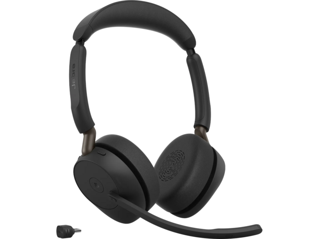 Слушалки Jabra Evolve3 65 - Stereo, LINK 390c, MS