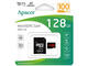 Карти памет 128GB Apacer microSDHC/SDXC UHS-I U1 V10 A1 (R100 MB/s)