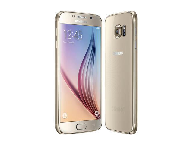 Смартфони Samsung Galaxy S6 (SM-G920F) 32GB, златист цвят, с нарушена опаковка