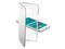 Калъфи Cellular line ClearBook за Samsung Galaxy S6, прозрачен-сребрист