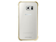 Калъфи Samsung Protective Clear Cover за Samsung Galaxy S6, прозрачен-златист