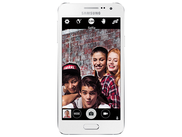 Смартфони Samsung Galaxy A3 (SM-A300F) 16GB, бял цвят, две SIM карти