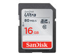 Карти памет 16GB SDHC карта SanDisk Ultra Class 10