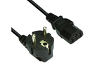 Кабели и Адаптери VCom захранващ кабел power cord computer schuko 220V - CE021-3 метра