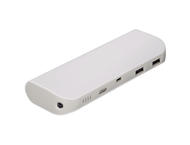 Външни батерии Hama "Pipe" Power Pack, 10400 mAh, в бяло-сиво