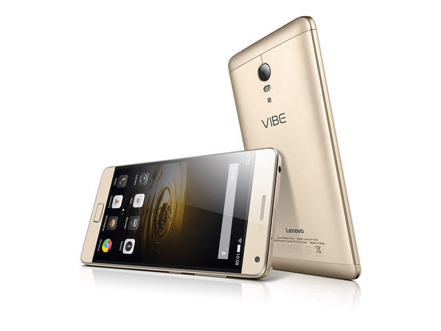 Смартфони Lenovo Vibe P1 32GB, златист цвят